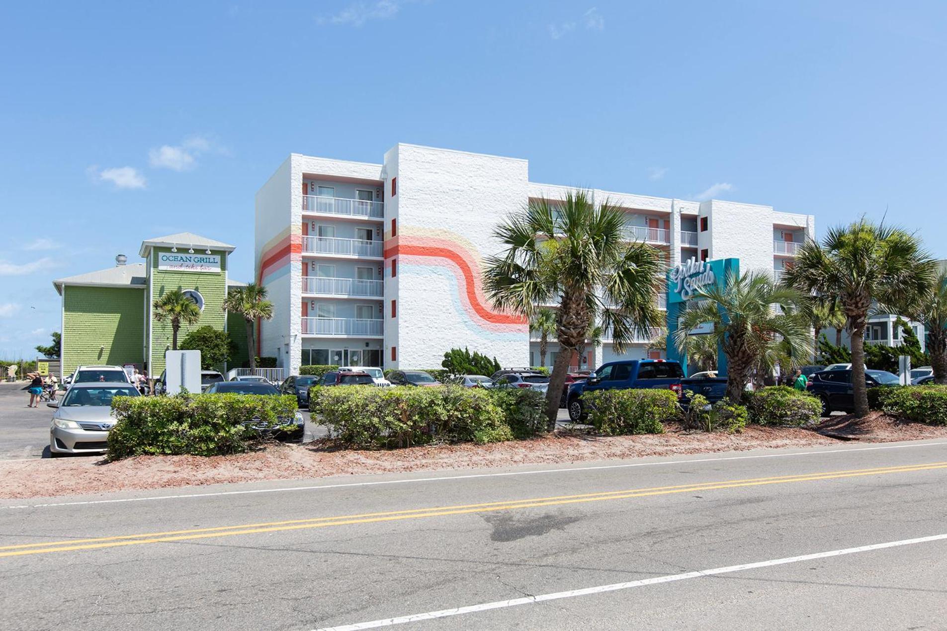 Golden Sands Oceanfront Hotel Carolina Beach Eksteriør bilde