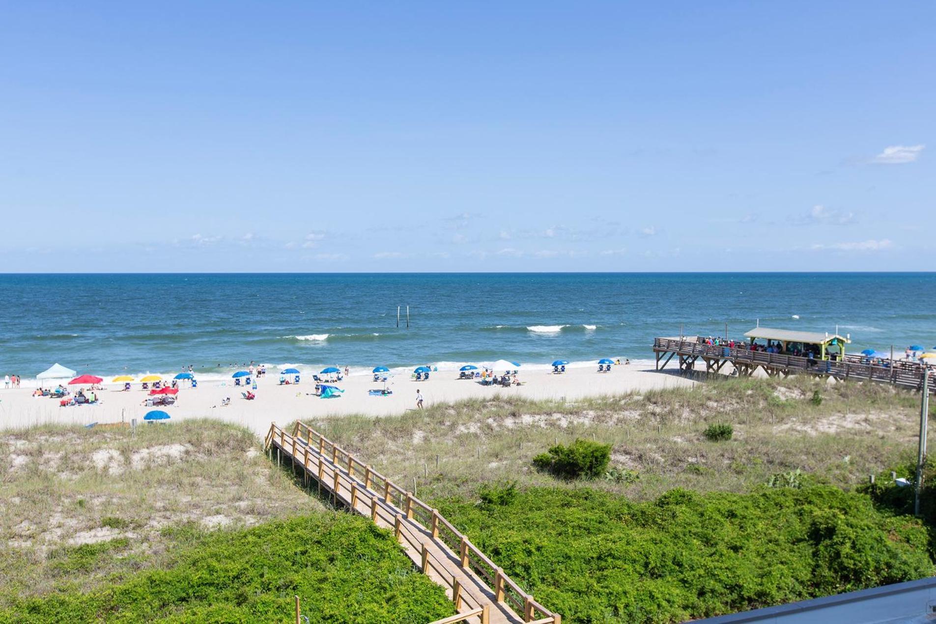 Golden Sands Oceanfront Hotel Carolina Beach Eksteriør bilde