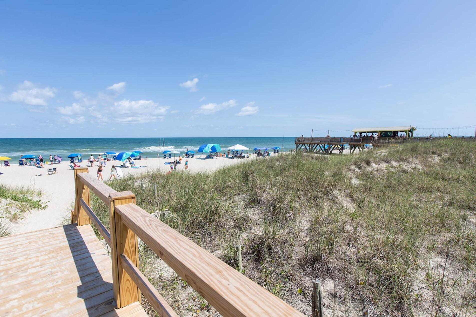 Golden Sands Oceanfront Hotel Carolina Beach Eksteriør bilde