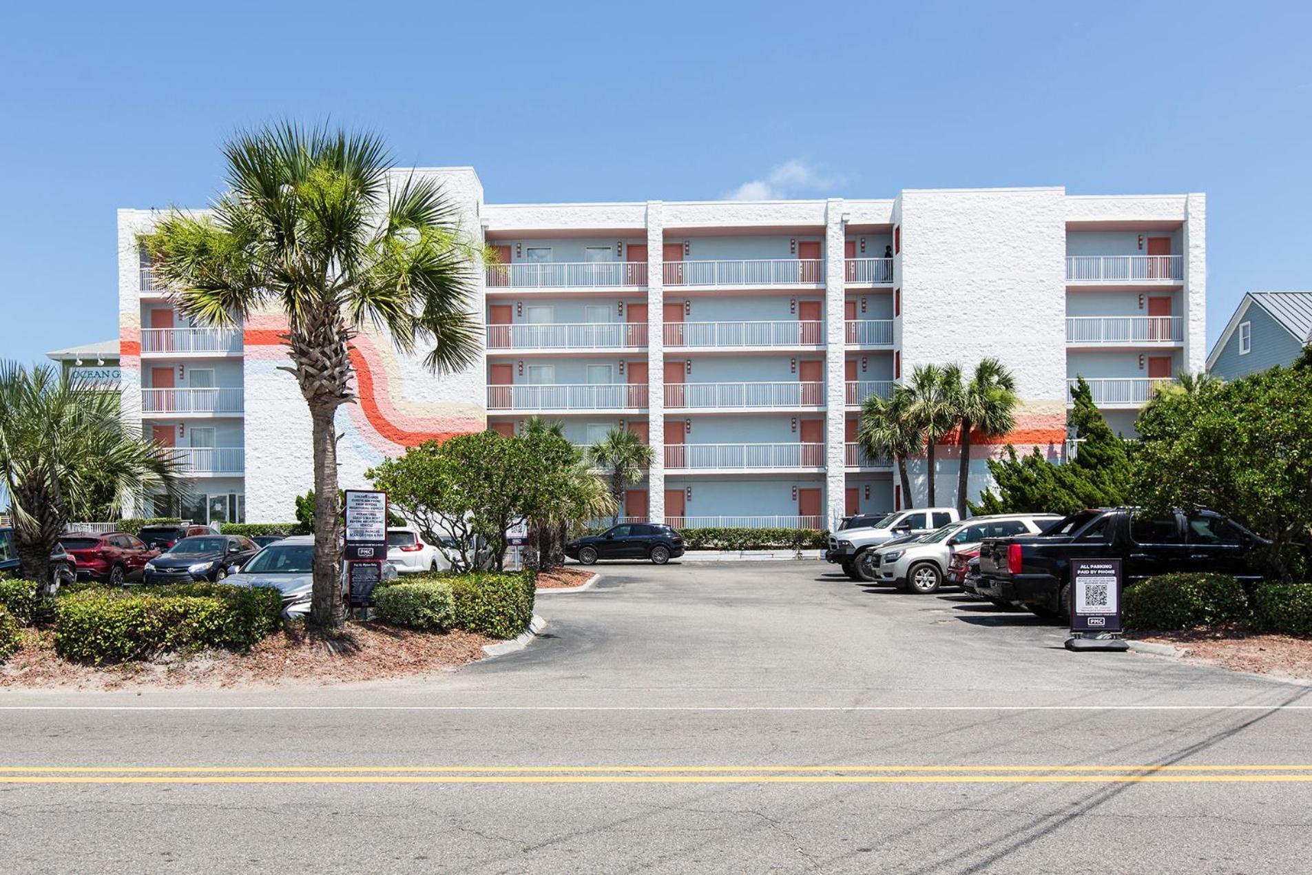 Golden Sands Oceanfront Hotel Carolina Beach Eksteriør bilde