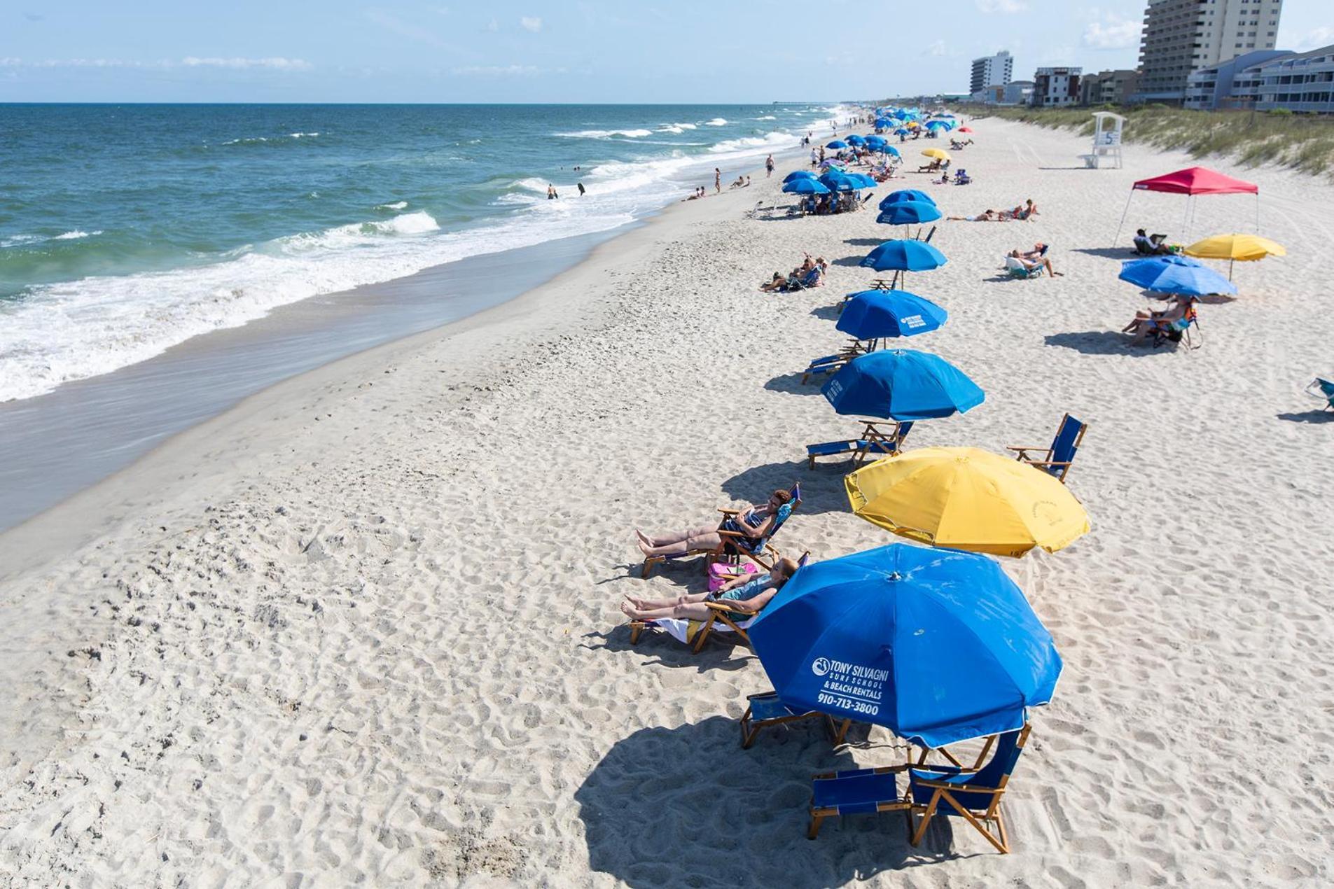 Golden Sands Oceanfront Hotel Carolina Beach Eksteriør bilde